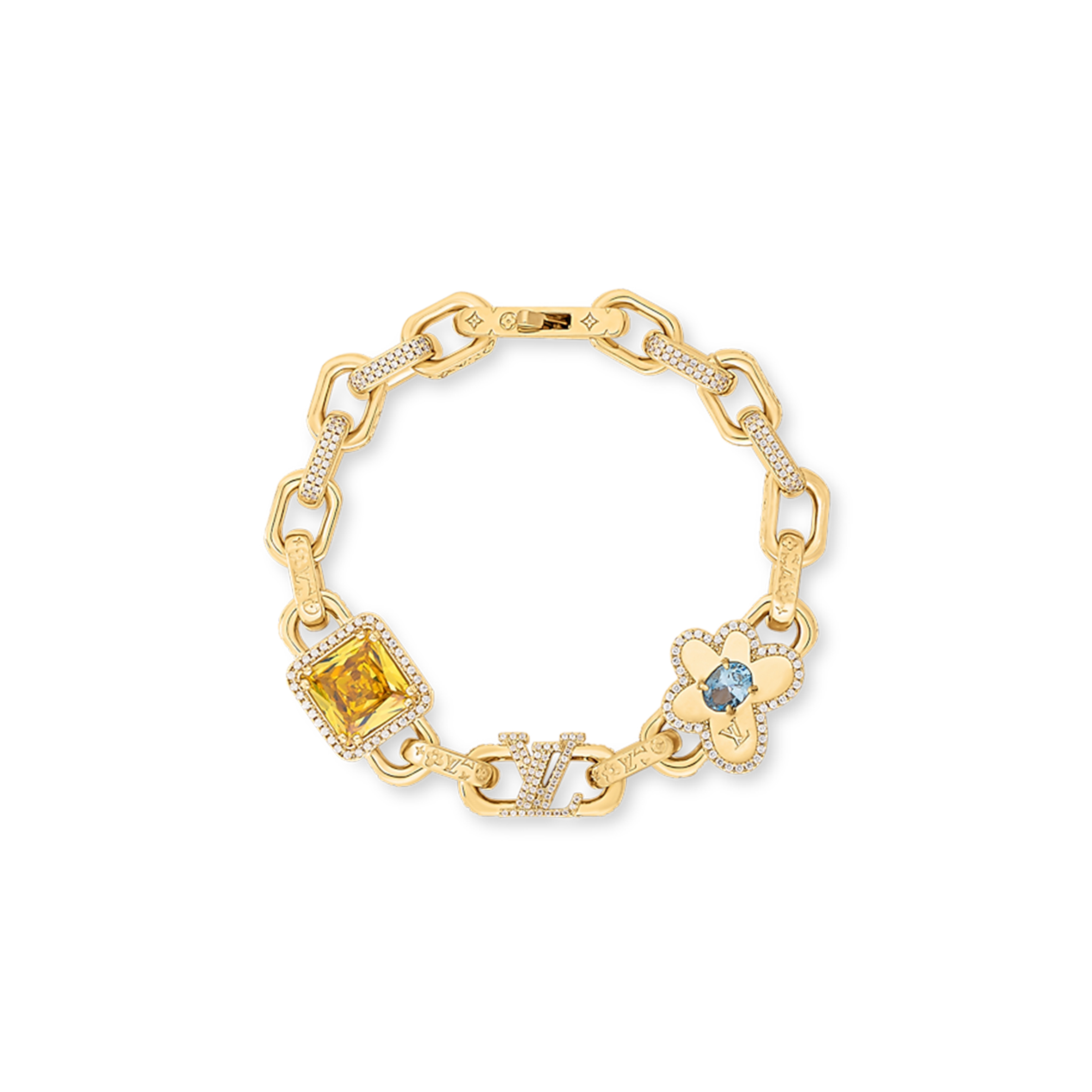l**is V*t*n paradise stone bracelet m1594m